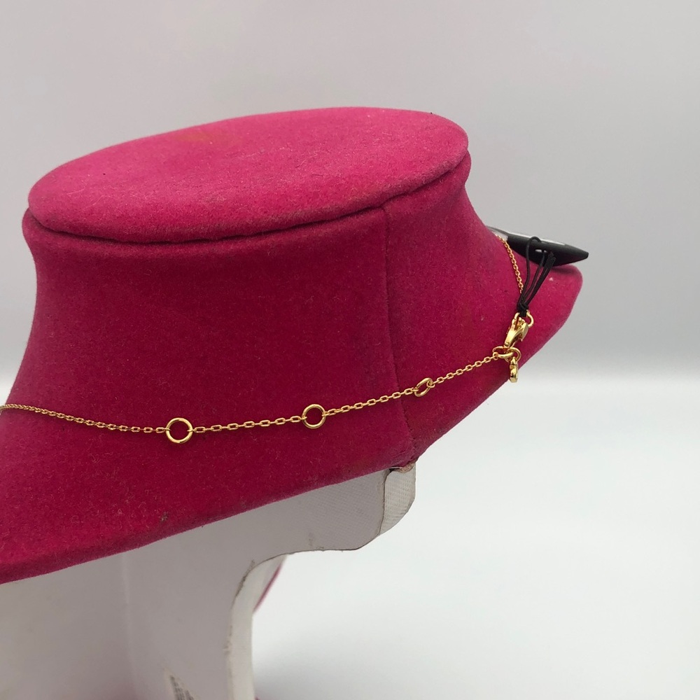 Kate Spade Adjustable Length Gold Color Heart Pendant Necklace New - Picture 6 of 11